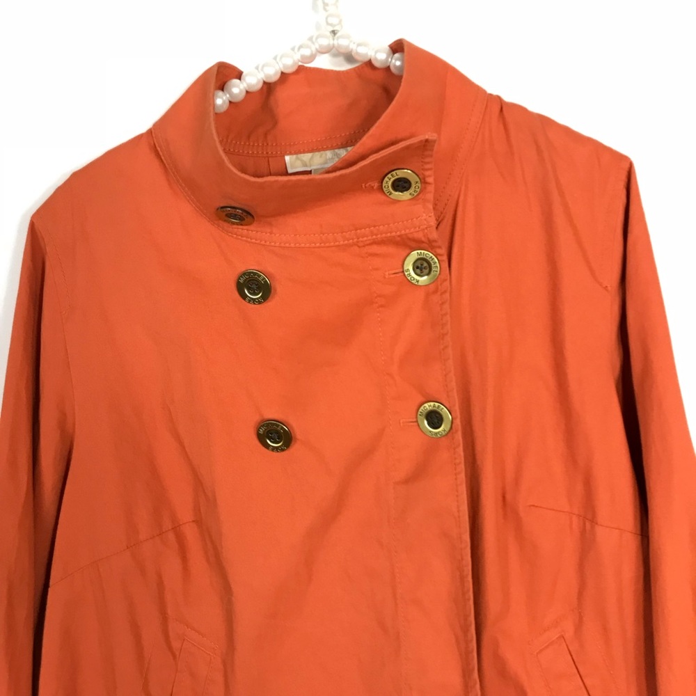 MICHAEL Michael Kors Jacket Plus Size 1X Coat Fisherman Winter Semi Funnel Neck - Picture 2 of 8